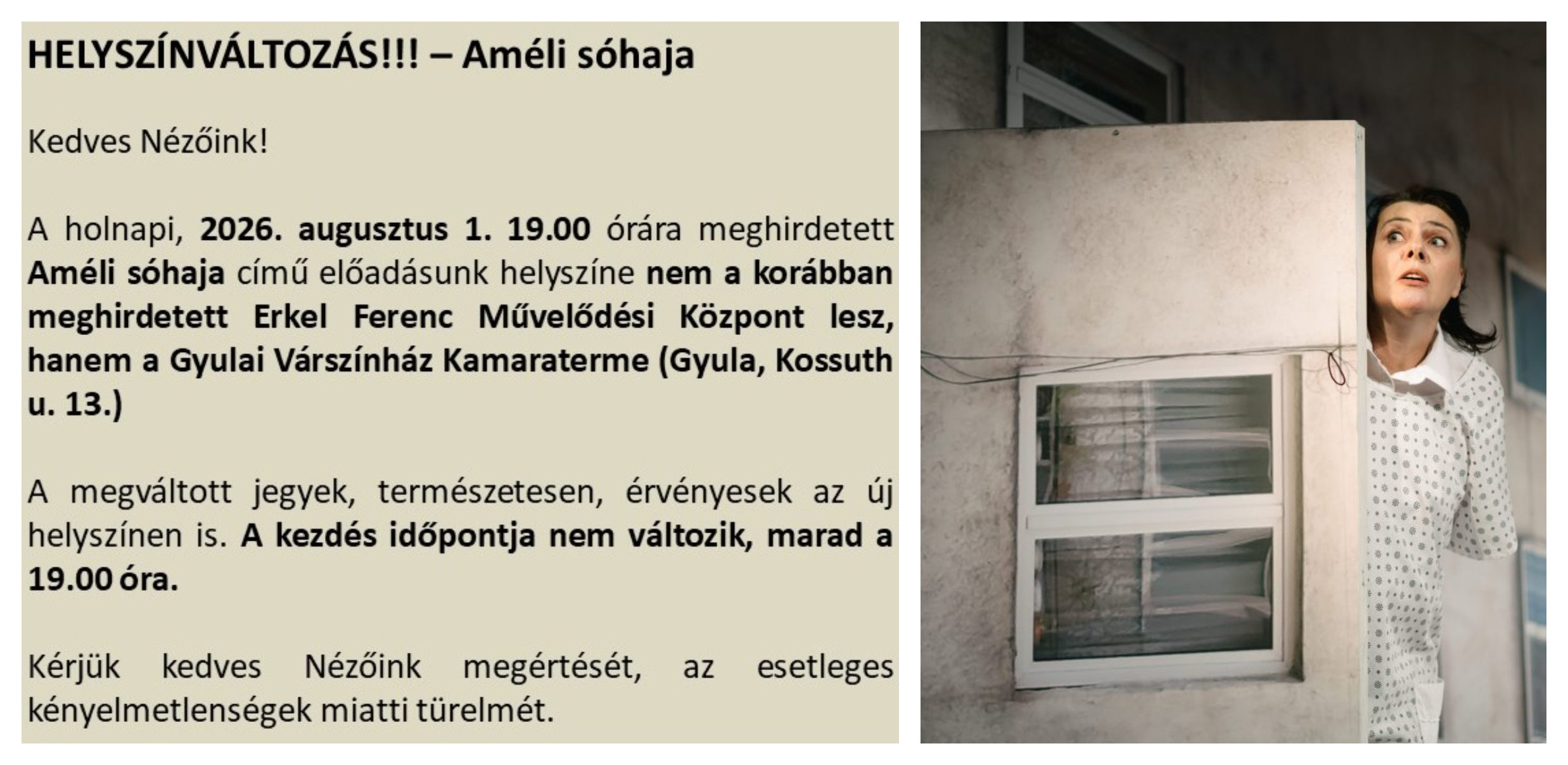 HELYSZÍNVÁLTOZÁS!!! - Alina Nelega: Améli sóhaja